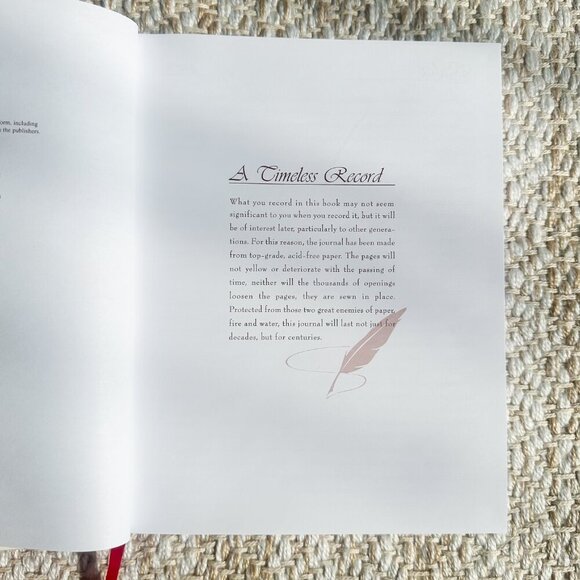 Lee Valley Vintage Archival Journal – 388 Acid-Free Pages - Picture 14 of 14